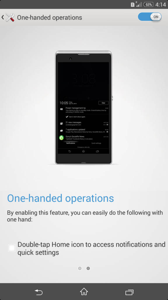 Sony Xperia C3_One-handed_2
