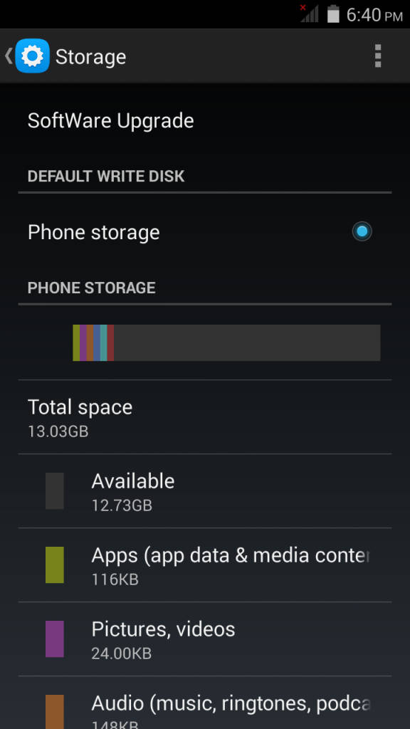 Huawei Honor Holly_storage