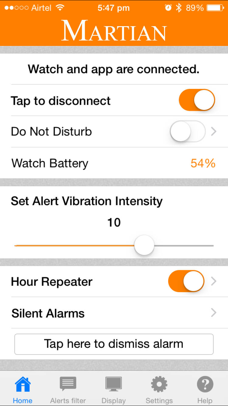 Martian Notifier app_1