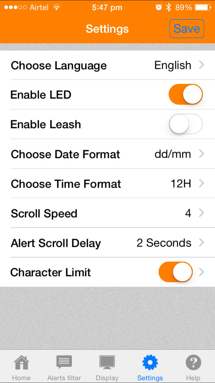 Martian Notifier app_4