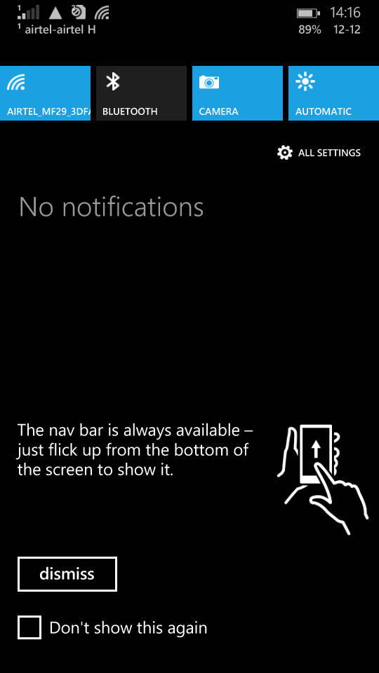 Microsoft Lumia 535_navigation bar