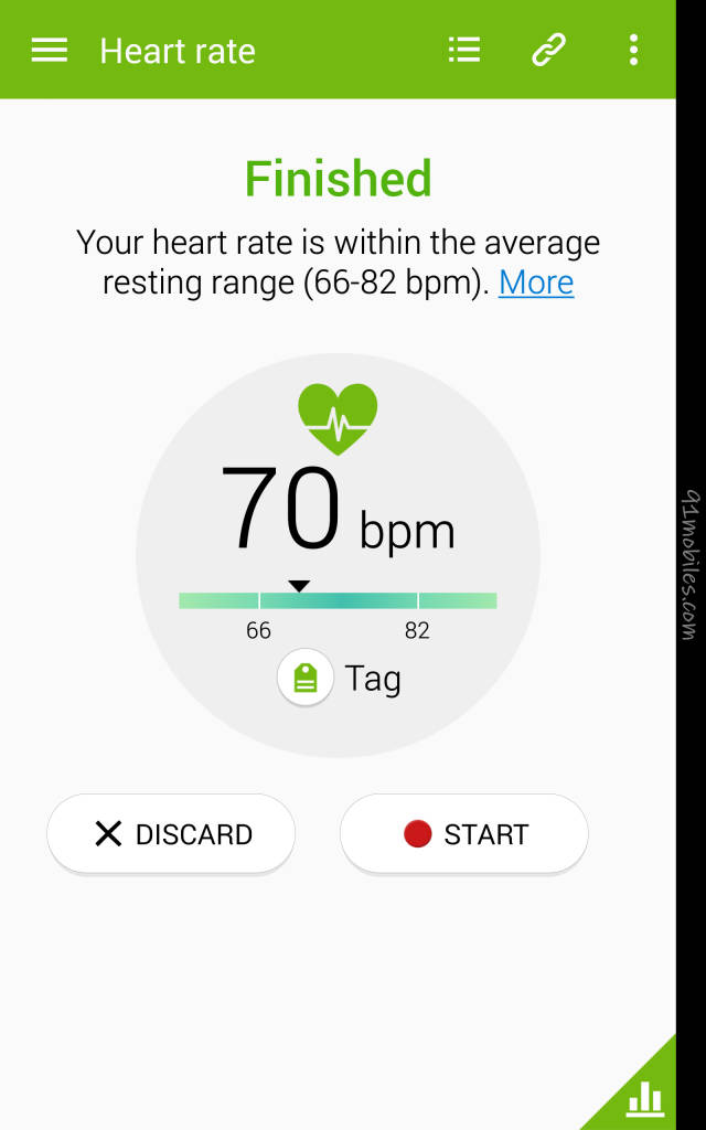 Samsung Galaxy Note Edge_Heart Rate sensor