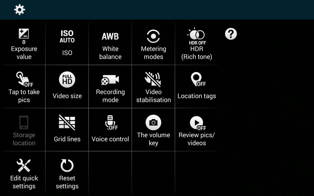 Samsung Galaxy Note Edge_camera settings