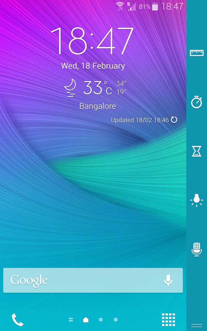 Samsung Galaxy Note Edge_edge utility