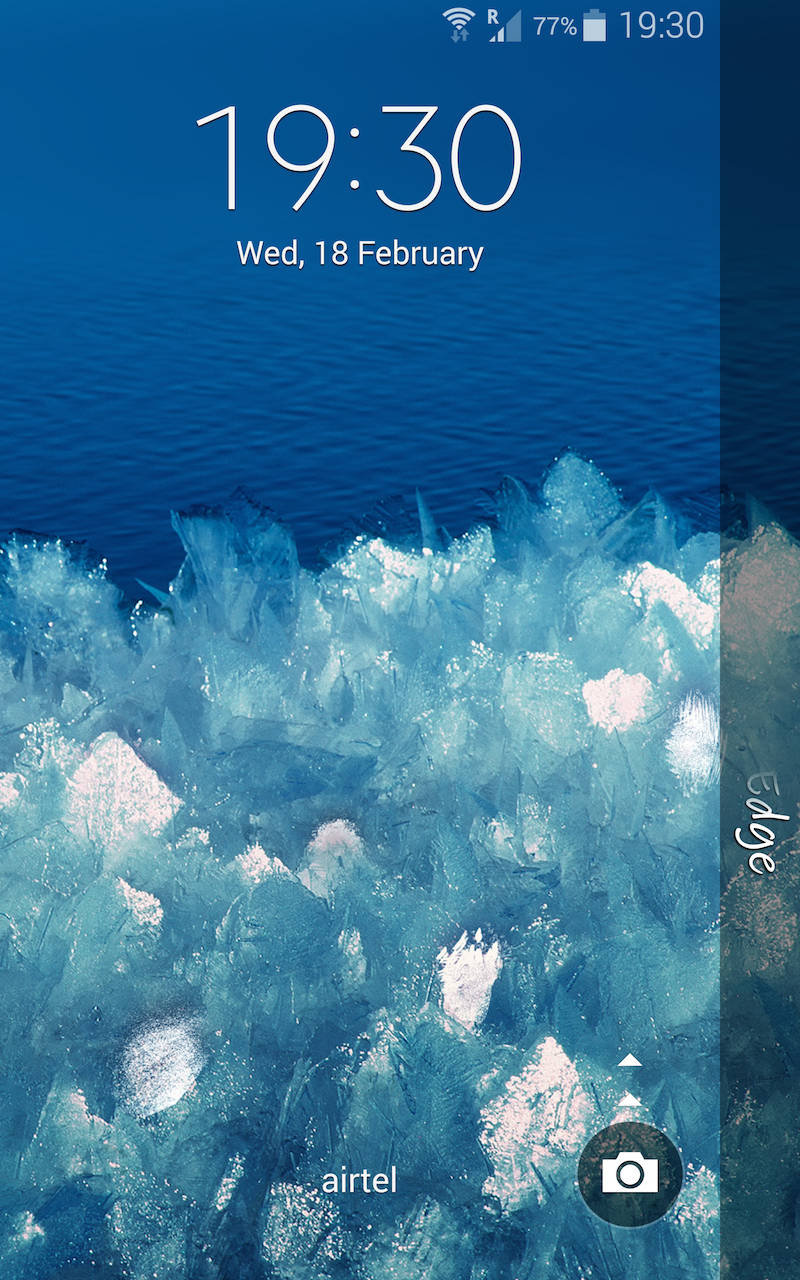 Samsung Galaxy Note Edge_lockscreen