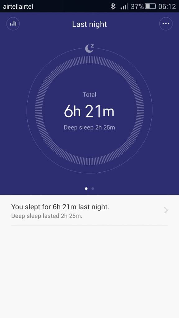 Xiaomi Mi Band_sleep data_2