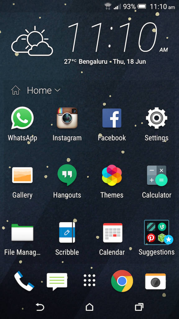 HTC One M9+_homescreen