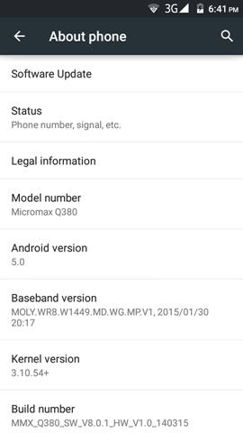 Micromax Canvas Spark screenshot (10)