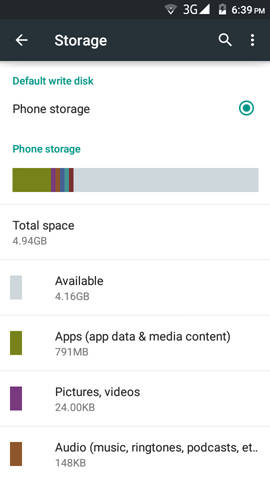 Micromax Canvas Spark screenshot (1)