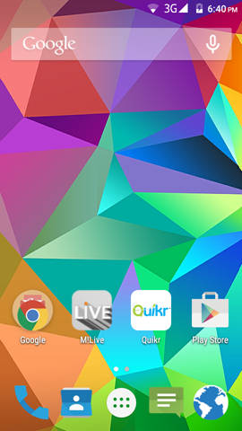 Micromax Canvas Spark screenshot (2)