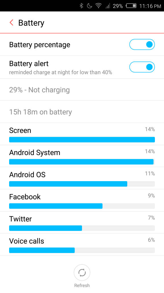 nubia Z9 mini_battery