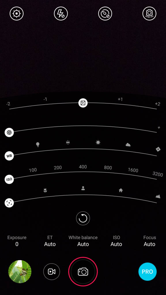 nubia Z9 mini_camera PRO mode