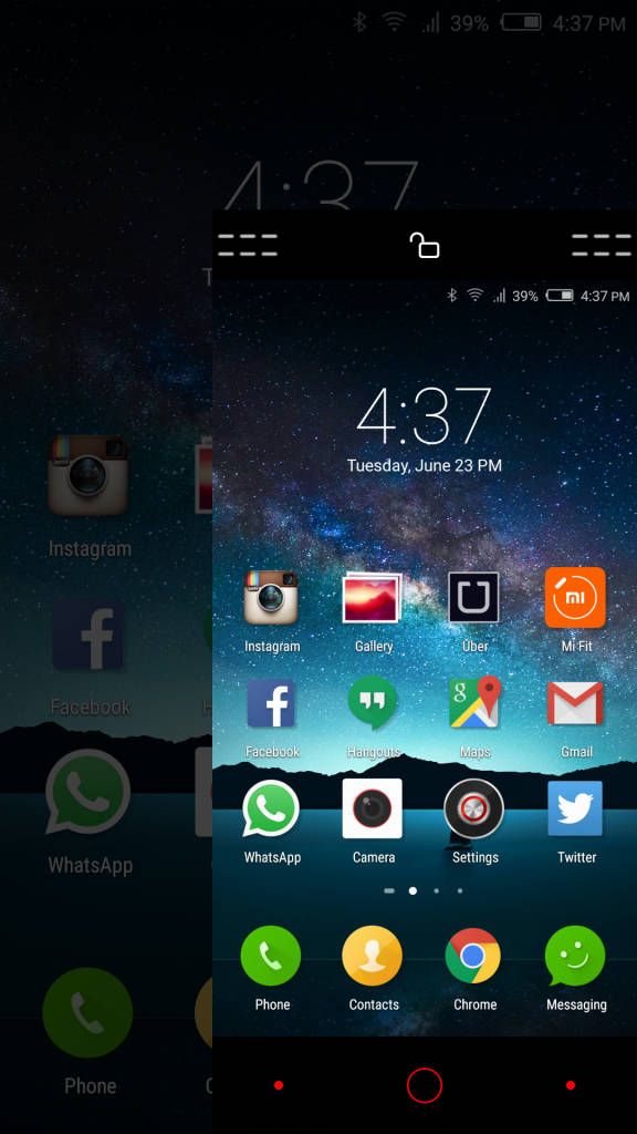 nubia Z9 mini_one handed mode_2