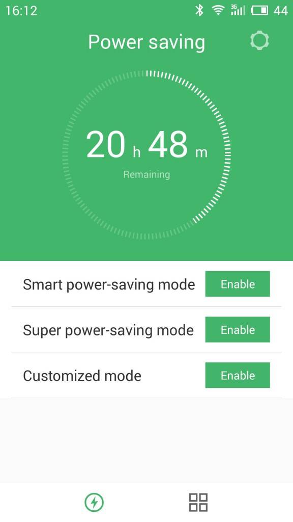 MEIZU m2 note_Power saving
