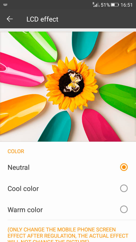 Gionee Marathon M4_display settings_2