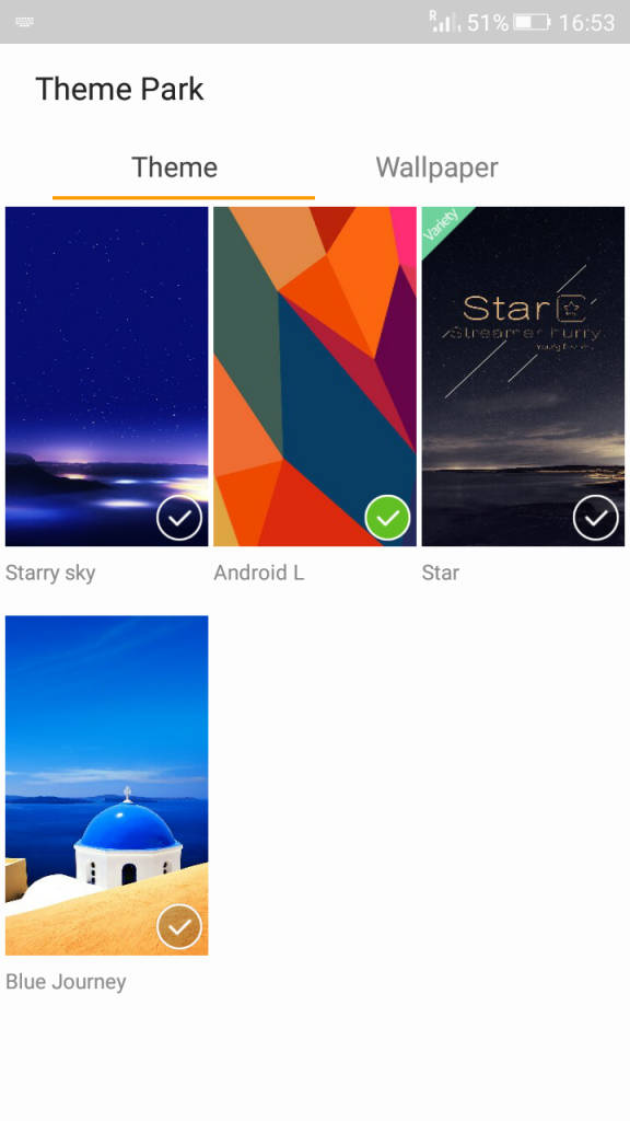 Gionee Marathon M4_themes
