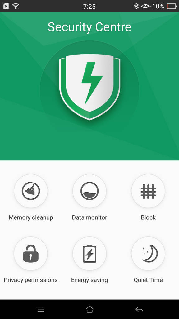 OPPO R7 Plus_Security centre