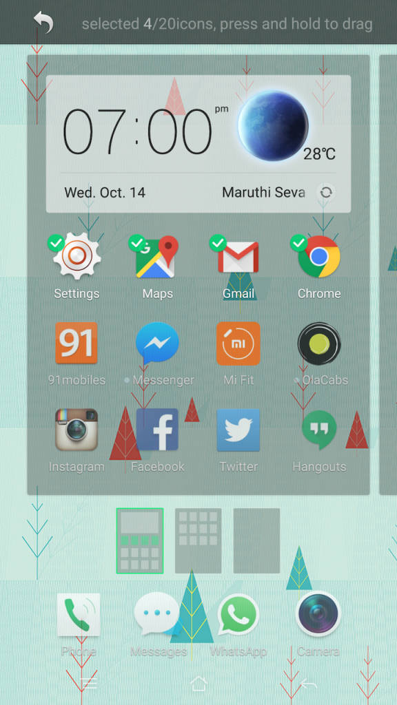 OPPO R7 Plus_app organise