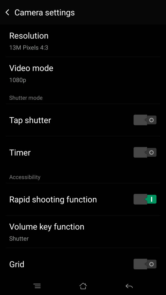 OPPO R7 Plus_camera settings
