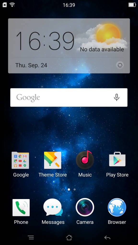 OPPO R7 Plus_homescreen