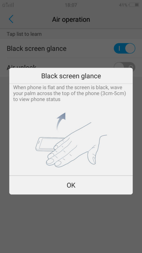vivo V1Max_air operation