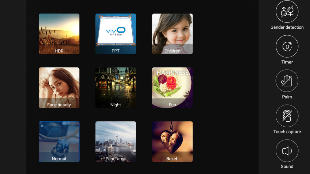 vivo V1Max_camera modes
