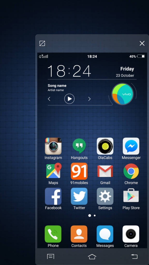 vivo V1Max_one handed mode_2