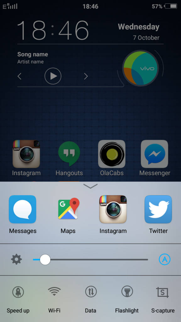 vivo V1Max_quick settings