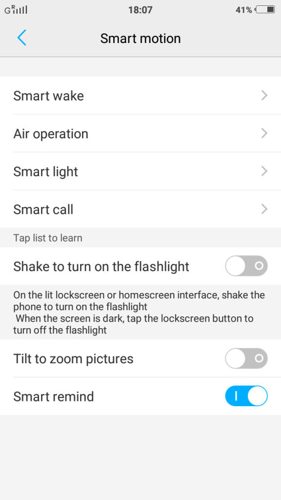 vivo V1Max_smart motion