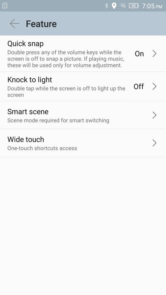 Lenovo Vibe Shot_gestures
