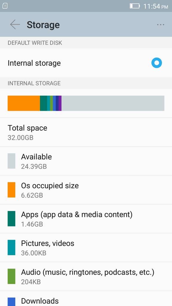 Lenovo Vibe Shot_storage