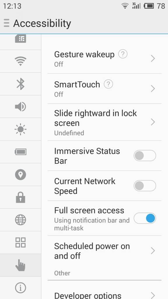 Meizu m2_gestures
