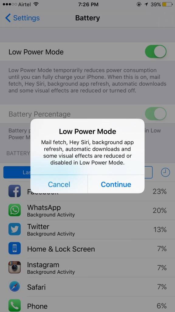 iPhone 6s Plus_low power