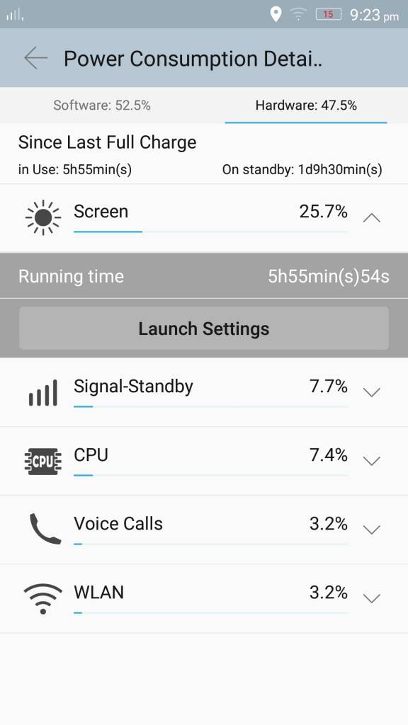 Lenovo Vibe P1_battery life