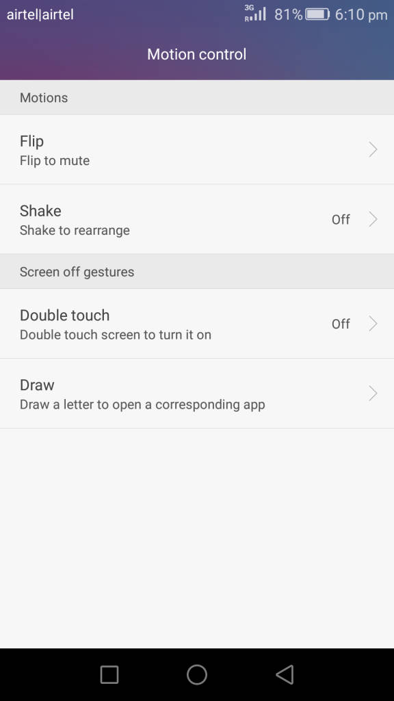 Honor 5X_Motion Control