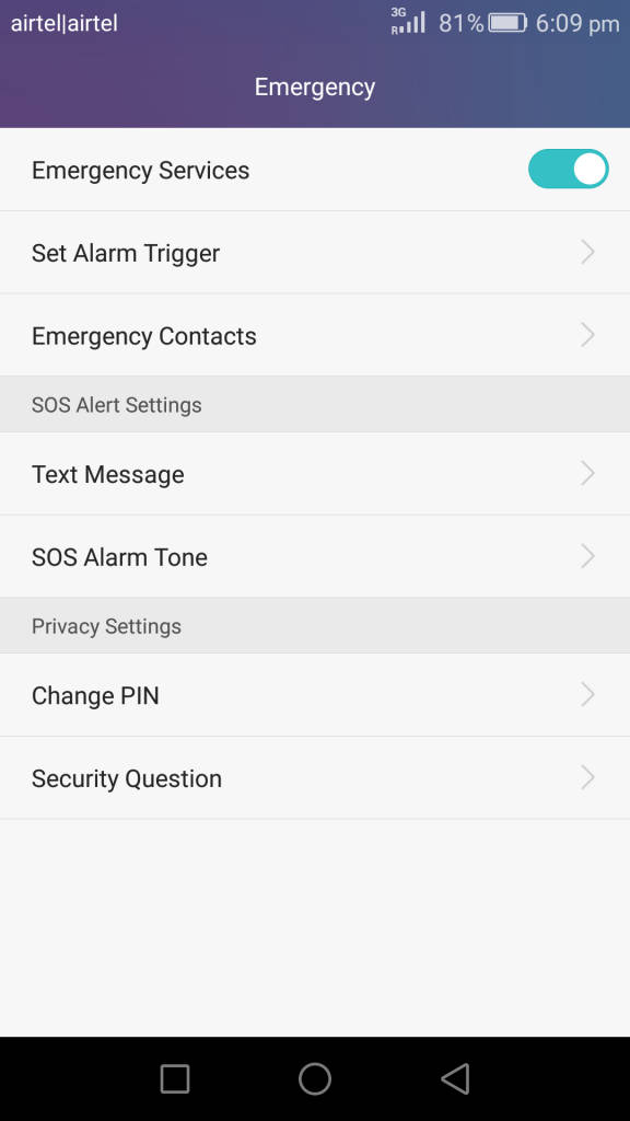 Honor 5X_SOS emergency
