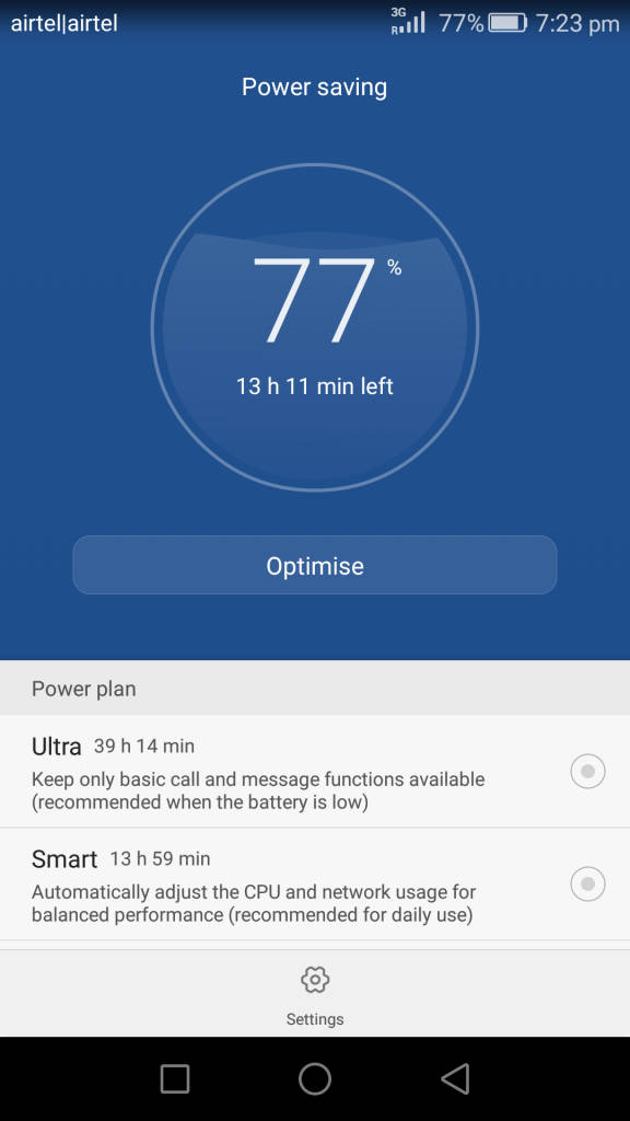 Honor 5X_power saving
