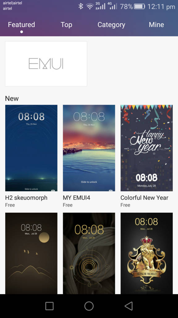 Honor 5X_themes