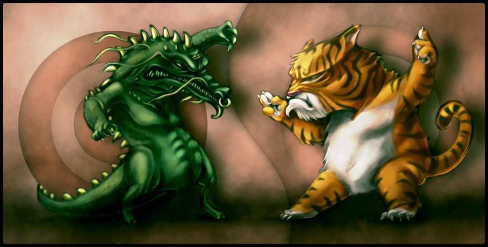 Crouching Tiger, Rising Dragon.