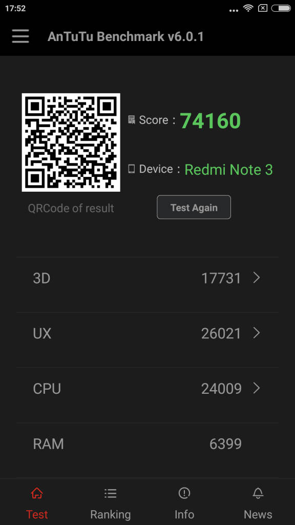 Xiaomi Redmi Note 3_Antutu