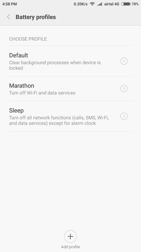 Xiaomi Redmi Note 3_battery profiles