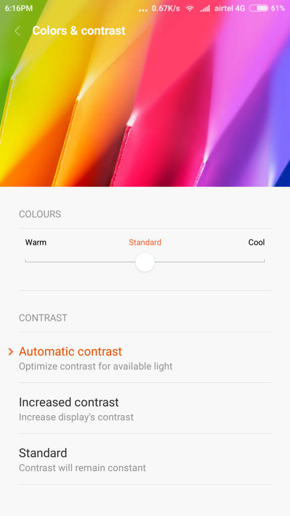 Xiaomi Redmi Note 3_display settings