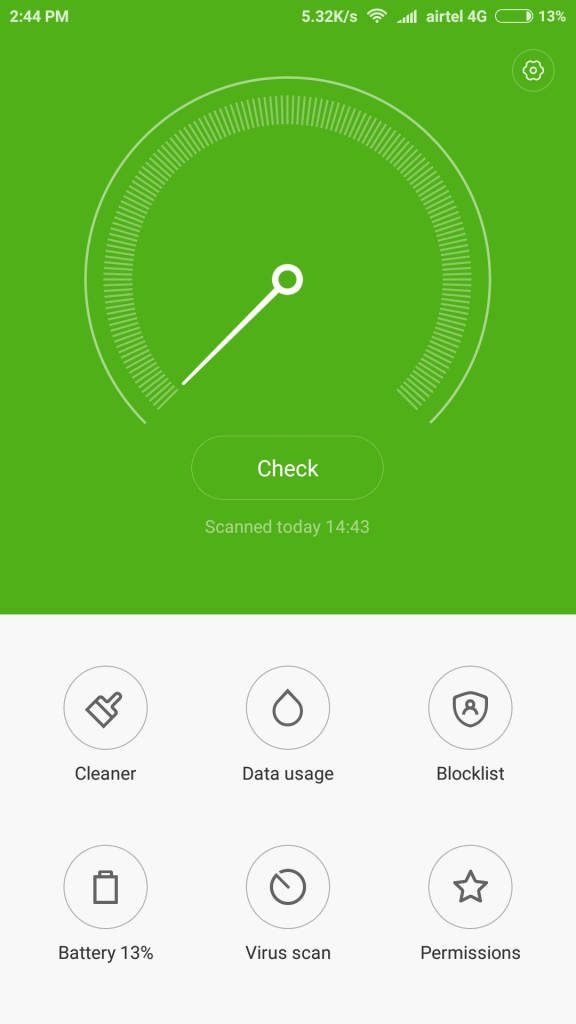 Xiaomi Redmi Note 3_security