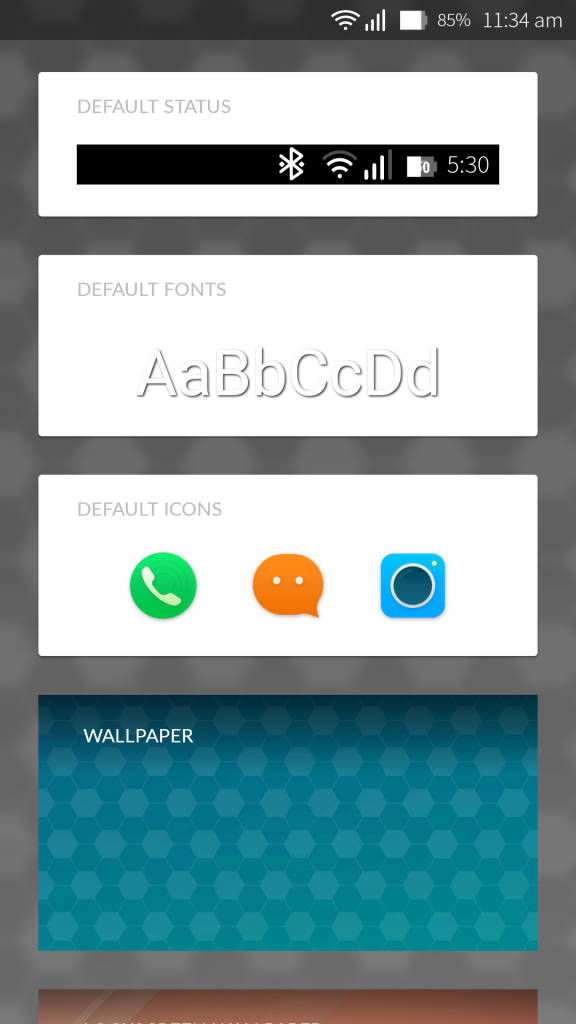 Lenovo ZUK Z1_theme customisation