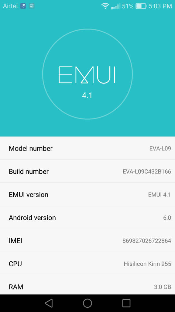 Huawei P9_about phone
