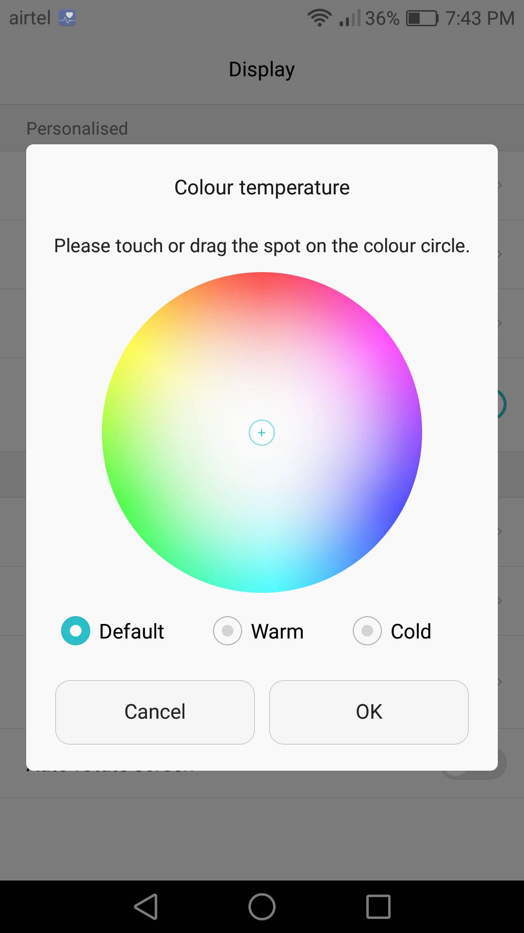 Huawei P9_display settings_2