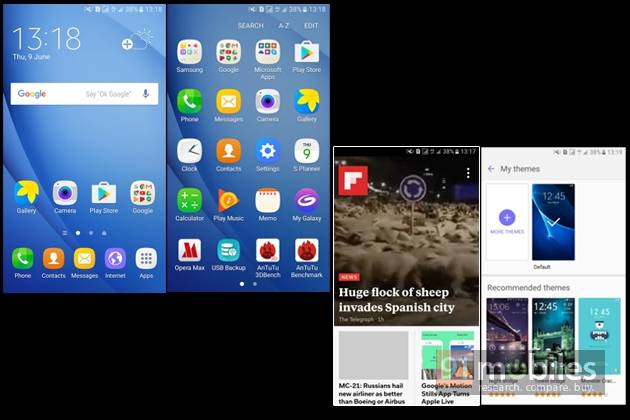 Software: #SamsungTouchwiz