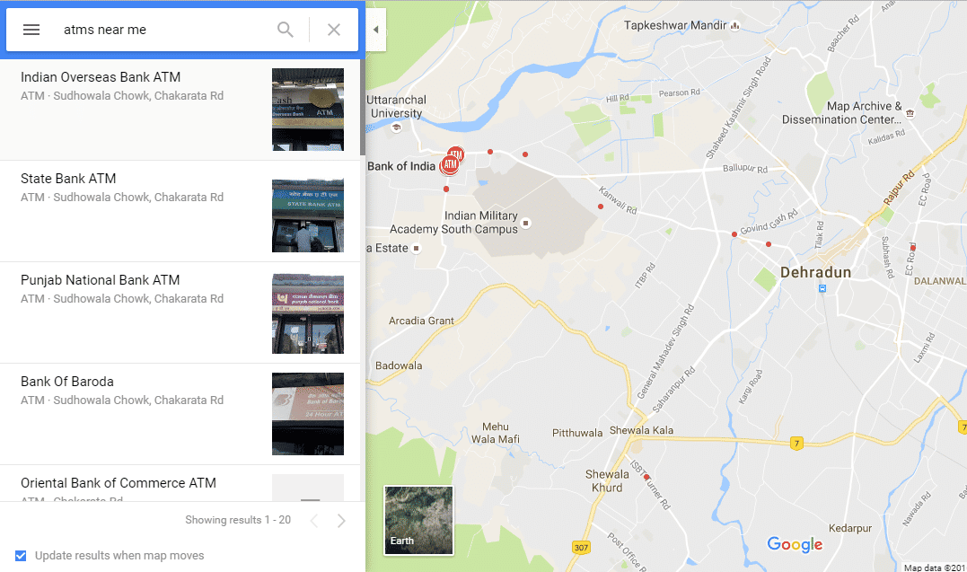 atm with google pay near me