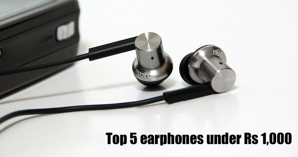 top five earphones