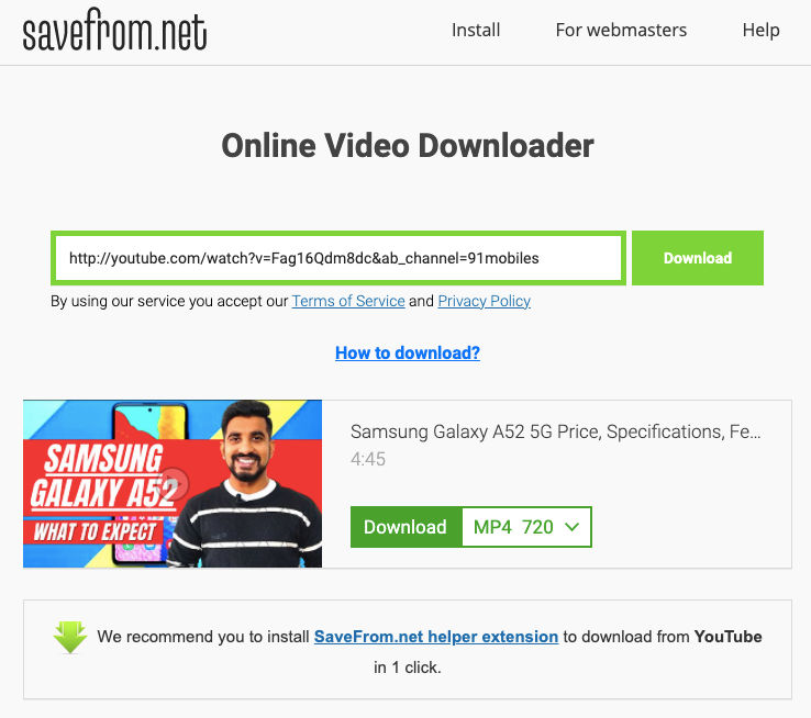 Youtube Video Download: How To Download Mp4 Videos From Youtube For Free On  Mobile Phone And Laptop | 91Mobiles.Com